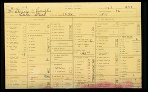 WPA household census for 1244 S LAKE STREET, Los Angeles