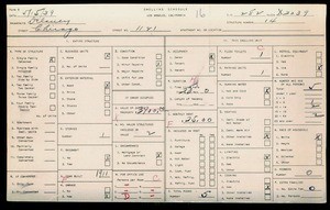 WPA household census for 1121 N CHICAGO, Los Angeles