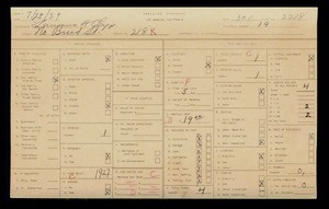 WPA household census for 218 N BREED ST, Los Angeles