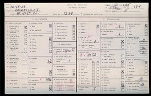 WPA household census for 1234 W 41ST PL, Los Angeles County