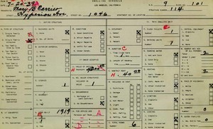 WPA household census for 1046 HYPERION, Los Angeles