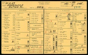 WPA household census for 445 1/2 ALTAIR PLACE, Los Angeles County