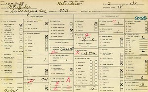 WPA household census for 403 S ARIZONA