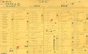 WPA household census for 3314 WINTER