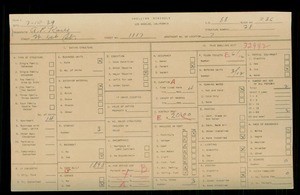 WPA household census for 1117 W 1ST STREET, Los Angeles