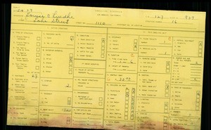 WPA household census for 1110 S LAKE STREET, Los Angeles