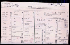 WPA household census for 1119 W 14TH, Los Angeles County