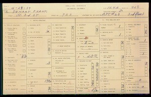 WPA household census for 723 W 3RD ST, Los Angeles