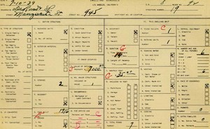 WPA household census for 945 MANZANITA, Los Angeles