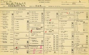 WPA household census for 1224 SANBORN, Los Angeles