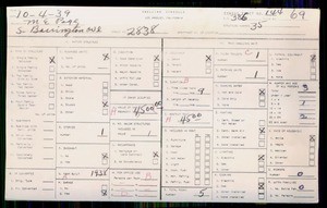 WPA household census for 2838 S BARRINGTON, Los Angeles