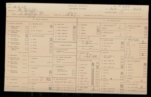 WPA household census for 1527 S GAFFEY STREET, Los Angeles County