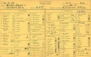 WPA household census for 1055 WILSHIRE BLVD, Los Angeles