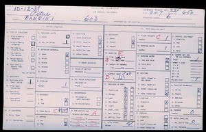 WPA household census for 603 N BANDINI, Los Angeles County