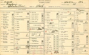 WPA household census for 11615 IDAHO AVE, Los Angeles