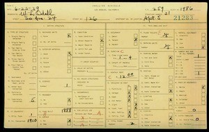 WPA household census for 126 S AVENUE 24, Los Angeles