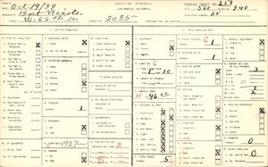 WPA household census for 2035 W 68TH ST, Los Angeles County