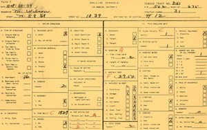WPA household census for 1039 W 58TH, Los Angeles