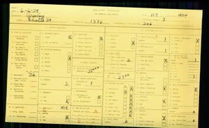 WPA household census for 1336 SHATTO ST, Los Angeles