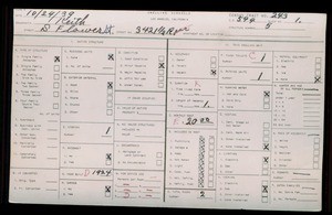 WPA household census for 3421 S FLOWER ST, Los Angeles