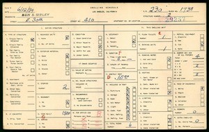 WPA household census for 410 EAST 30TH STREET, Los Angeles