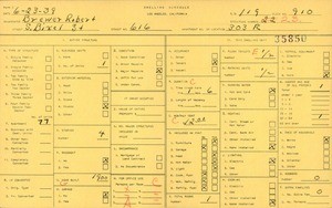 WPA household census for 616 S BIXEL ST, Los Angeles