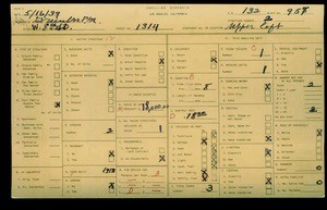 WPA household census for 1314 W 8TH STREET, Los Angeles