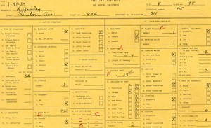 WPA household census for 836 SANBORN, Los Angeles