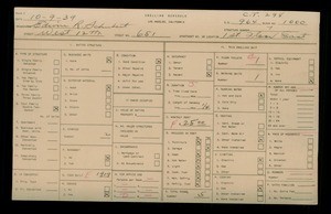 WPA household census for 651 W 12TH STREET, Los Angeles County