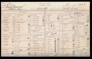 WPA household census for 410 CUSTER, Los Angeles