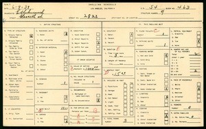 WPA household census for 2822 GLOSSELL ST, Los Angeles