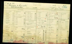 WPA household census for 1135 S ALVARADO, Los Angeles