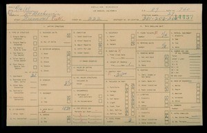 WPA household census for 222 FREMONT AVE, Los Angeles