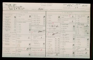 WPA household census for 835 W 70TH ST, Los Angeles County