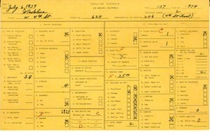 WPA household census for 624 W 4TH, Los Angeles