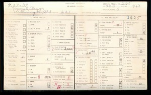 WPA household census for 621 N WILMINGTON, Los Angeles County