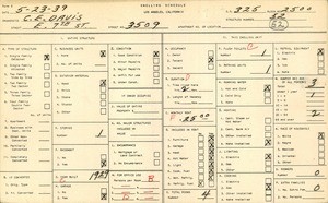 WPA household census for 3509 EAST 7TH STREET, Los Angeles
