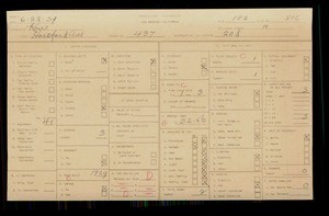 WPA household census for 437 HARTFORD AVE, Los Angeles