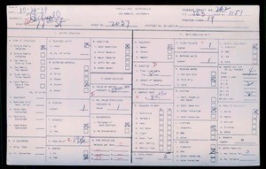 WPA household census for 2037 W 77TH STREET, Los Angeles County