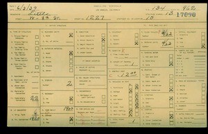 WPA household census for 1227 W 8TH STREET, Los Angeles