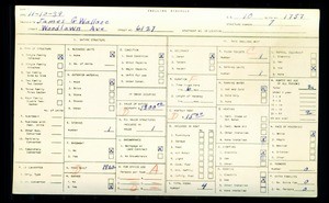 WPA household census for 6127 WOODLAWN AVENUE, Maywood, Los Angeles County