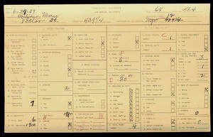 WPA household census for 439 1/4 VICTOR ST, Los Angeles