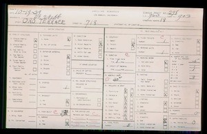 WPA household census for 718 ORO TERRACE, Los Angeles County