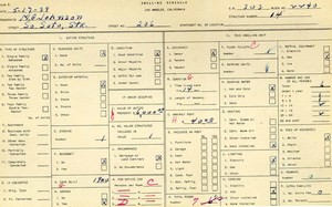 WPA household census for 206 S SOTO, Los Angeles