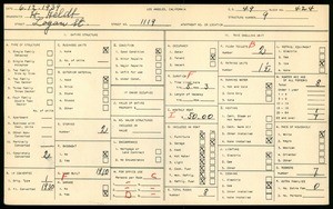 WPA household census for 1119 LOGAN ST, Los Angeles