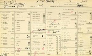 WPA household census for 424 S ROWAN