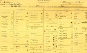 WPA household census for 242 N SOTO, Los Angeles