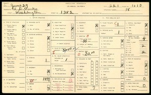 WPA household census for 1382 WASHINGTON BLVD, Los Angeles