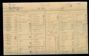 WPA household census for 1317 1/2 W 8TH STREET, Los Angeles
