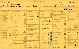 WPA household census for 1012 S GRAND, Los Angeles